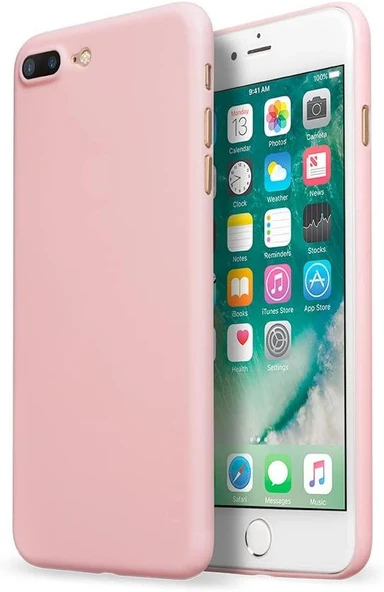 Laut Apple iPhone 7 Plus Slim Skin Kılıf KIRMIZI ürün görseli 1