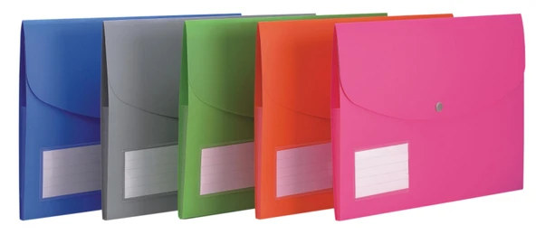 KRAF KÖRÜKLÜ DOSYA 4 CEP FB1030 PEMBE ürün görseli 1