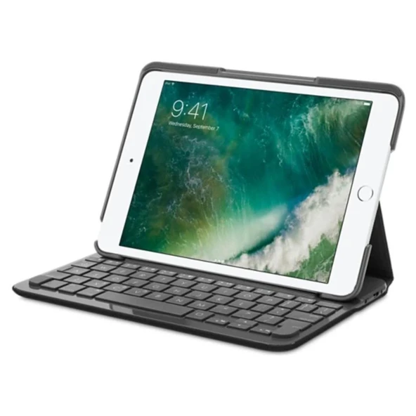 Logitech Canvas iPad Mini, 2, 3, İngilizce Rusça Klavyeli Kılıf OUTLET ürün görseli 1