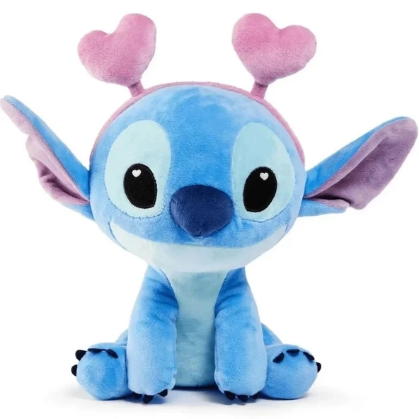 Nessiworld Kalp Kulaklıklı Stitch Peluş 25 cm ürün görseli 1