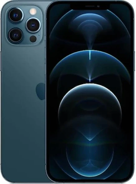 Apple iPhone 12 Pro Max 128GB Mavi Cep Telefonu TEŞHİR ürün görseli 1