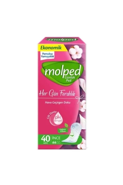 Mey İthalat®   Her Gün Ferahlık Ped Eko 40 Adet ürün görseli 1