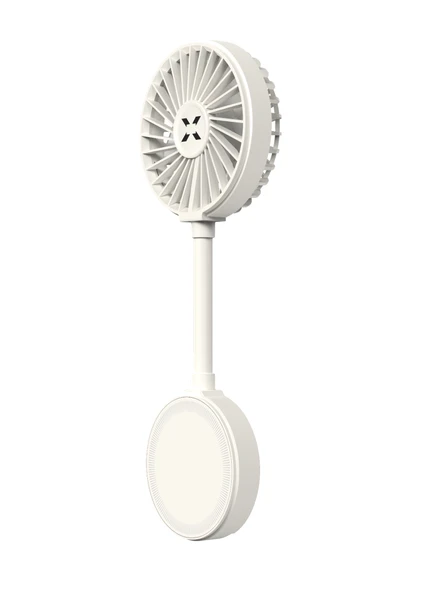 Xenon Smart Manyetik Fan Şarj Edilebilir 3 Kademeli 5800 RPM Mıknatıslı MagSafe Telefon Vantilatörü Beyaz X6104 ürün görseli 1