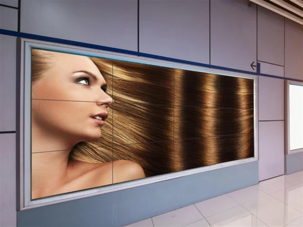 LG 55LV35A-5B 208" Full Hd 528 ekran (10m2) Video Wall 12'li Set Dev Ekran 1080P 3.5mm Süper Dar Çerçeve ürün görseli 1