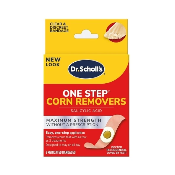 Dr. Scholl's One Step Corn Removers Flaster 6lı ürün görseli 1