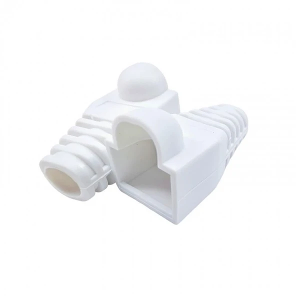 CAT5,CAT6 için Rj45 cover koruyucu kılıf  plastik pcv kılıf 100 ad. ürün görseli 1