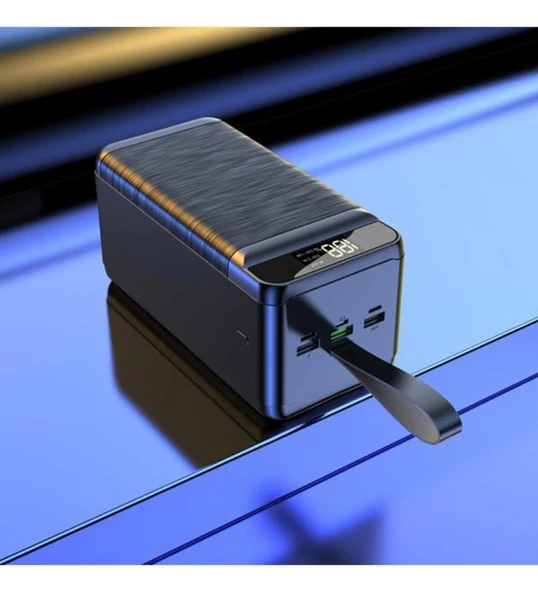 Robor Taşınabilir Şarj Cihazı Luxury Series R780+ 80000 mAh Siyah KUTUSU AÇIK SIFIR ürün görseli 1