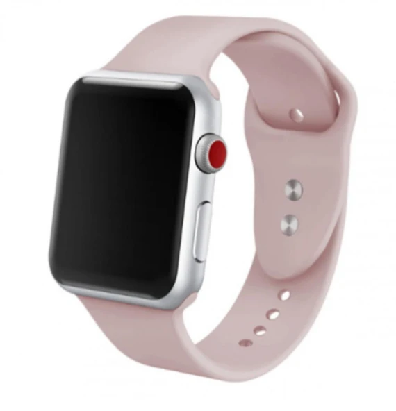 BİPOWER APPLE WATCH 38MM PEMBE AKILLI SAAT KORDONU ürün görseli 1