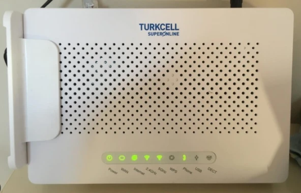 PTTAVM: zte superonline modem (ZXHN H267A) TEŞHİR