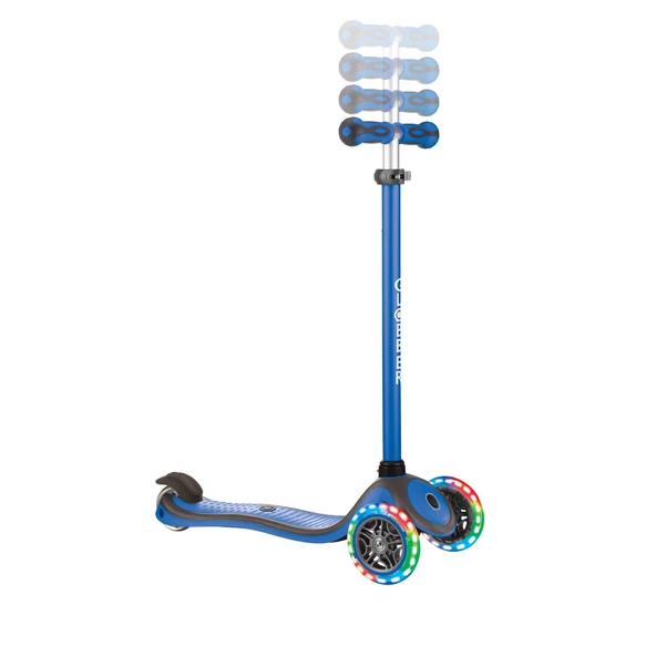 Globber Primo Plus Işıklı Scooter - Lacivert - Resim 4