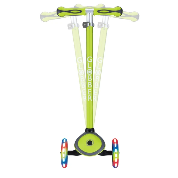 Globber Primo Plus Işıklı Scooter - Yeşil - Resim 7