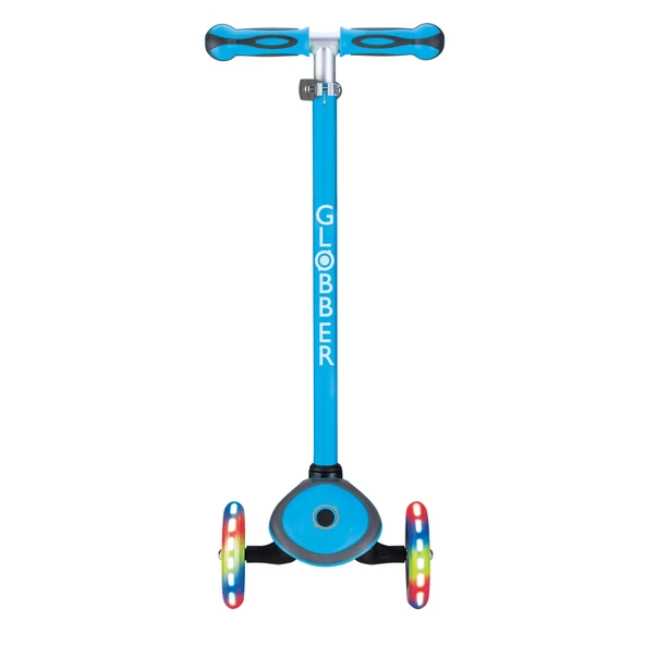 Globber Primo Plus Işıklı Scooter - Mavi - Resim 6