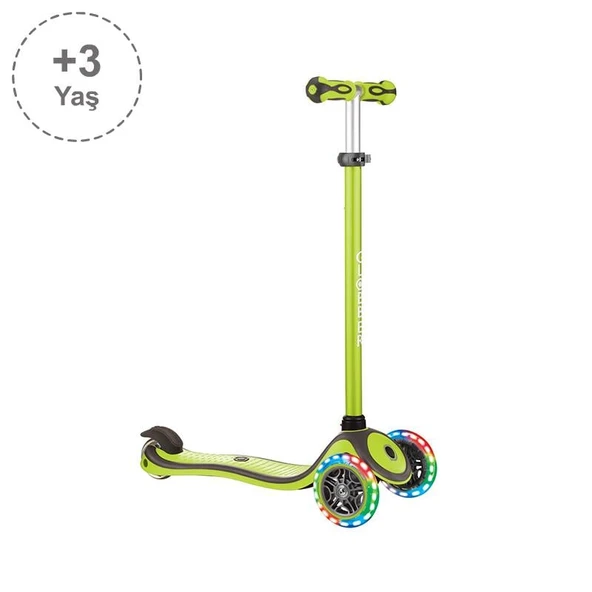 Globber Primo Plus Işıklı Scooter - Yeşil ürün görseli 1