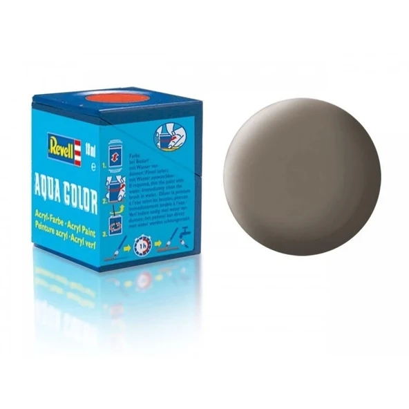 Mey İthalat® 87 - Aqua Color Earth Brown - Mat Boya- 18 ml ürün görseli 1
