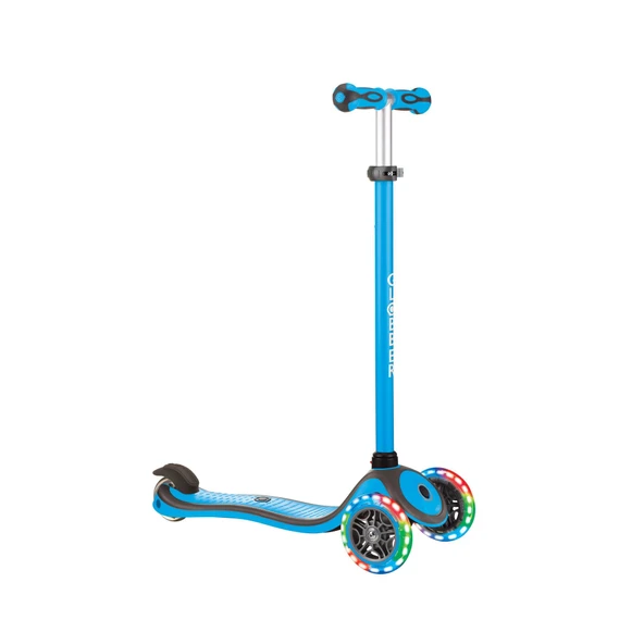 Globber Primo Plus Işıklı Scooter - Mavi - Resim 2