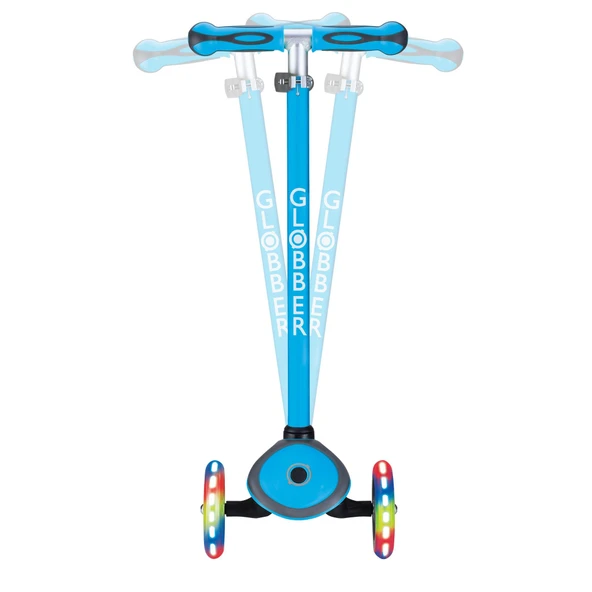 Globber Primo Plus Işıklı Scooter - Mavi - Resim 7