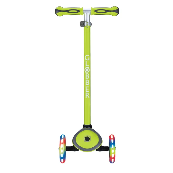 Globber Primo Plus Işıklı Scooter - Yeşil - Resim 6