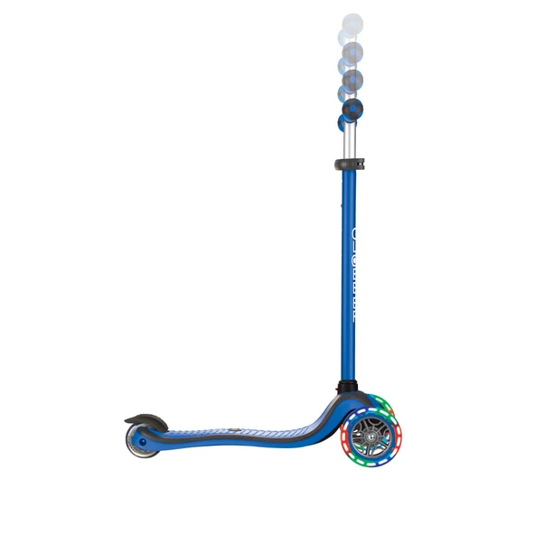 Globber Primo Plus Işıklı Scooter - Lacivert - Resim 5