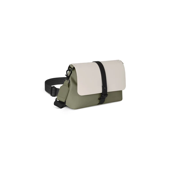 Gaston Luga Spläsh Crossbody Bag - Cloud Cream / Sage ürün görseli 1