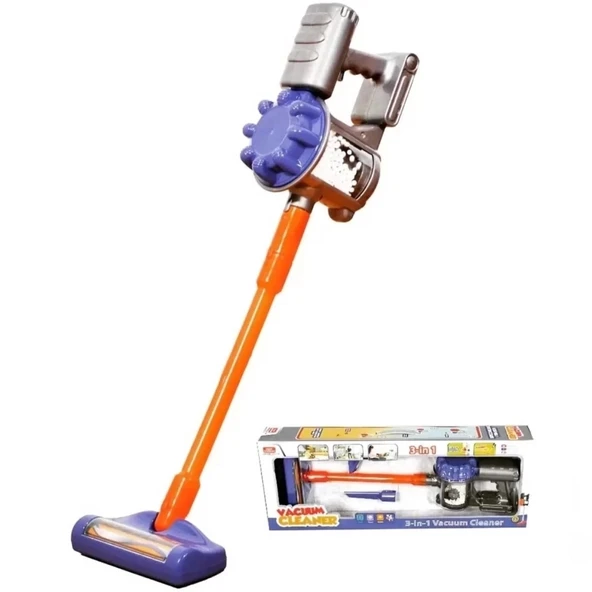 Mey İthalat® Vacuum Cleaner Pilli Kablosuz Oyuncak Dikey Standlı Elektrik Süpürgesi ürün görseli 1