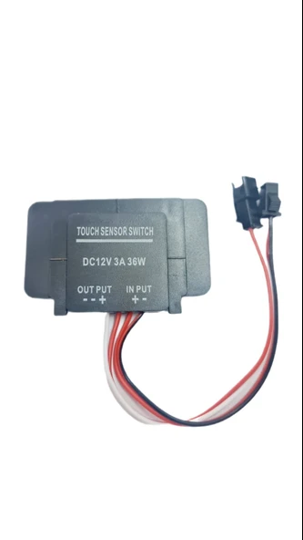 Ayna Arkası Dokunmatik Touch Sensör Switch – DC12V 3A 38W ürün görseli 1