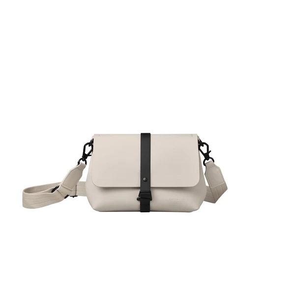 Gaston Luga Spläsh Crossbody Bag - Cloud Cream - Resim 8