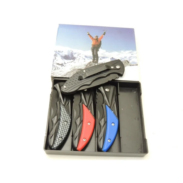 Klipsli 4 lü Set Metal Çakı - Resim 3