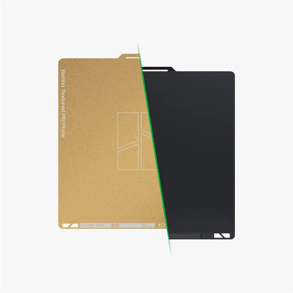 Bambu Lab X1 P1 ve A1 Serisi İçin Çift Dokulu Peı Tabla Fap011 ürün görseli 1