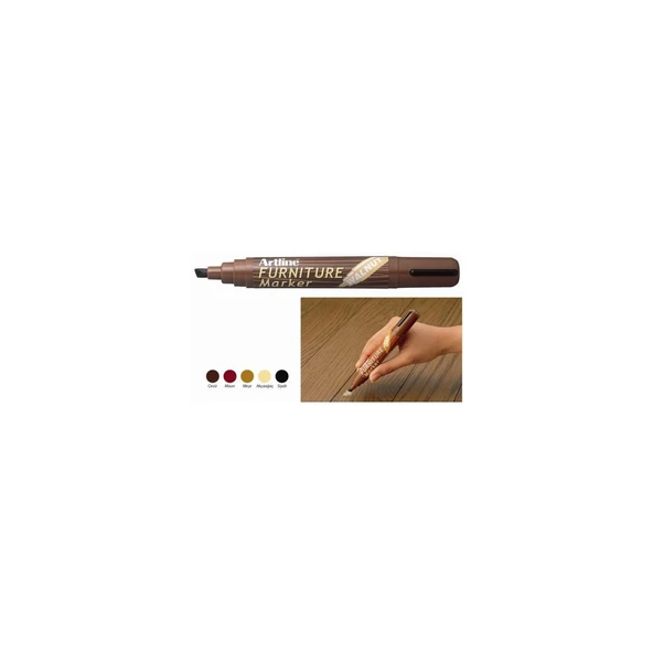 Artlineahşap Markörü Siyah - Resim 2