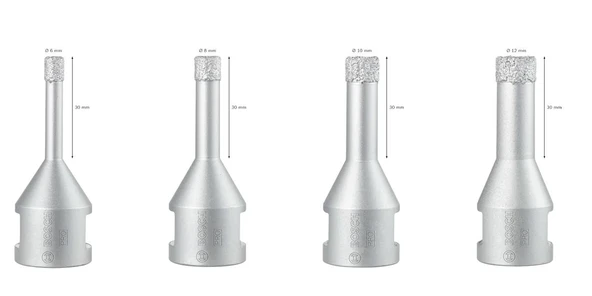 PRO Ceramic M14 X-Lock Kuru Karot Ucu Seti, 4lü - Resim 3