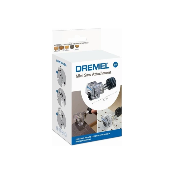 DREMEL MİNİ TESTERE BAĞLANTISI (670) - Resim 4