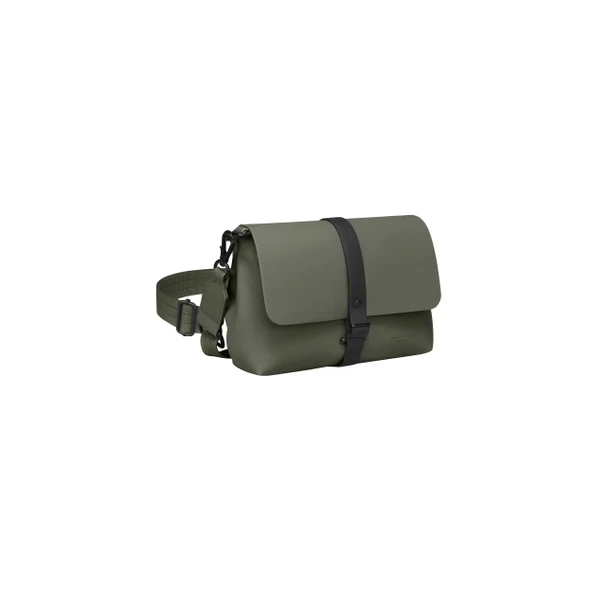 Gaston Luga Spläsh Crossbody Bag - Olive - Resim 4