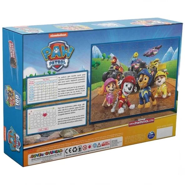 Mey İthalat® 100 Parça Puzzle - Resim 2