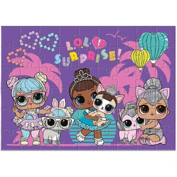 Mey İthalat® LOL Surprise 50 Parça Puzzle ürün görseli 1