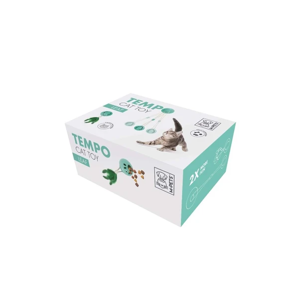 M-Pets Tampo Catnipli Ödül Hazneli Kedi Oyuncağı ürün görseli 1