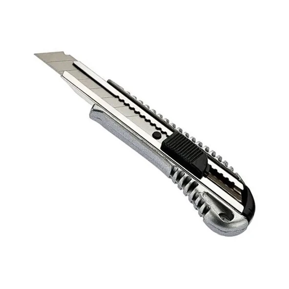 Powermaster 18mm X 0.5mm Alüminyum Gövde Metal Maket Bıçağı ürün görseli 1