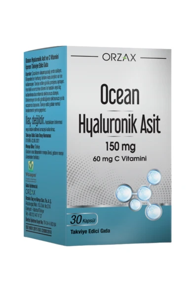 Ocean Hyaluronik Asit 150 Mg 30 Kapsül ürün görseli 1