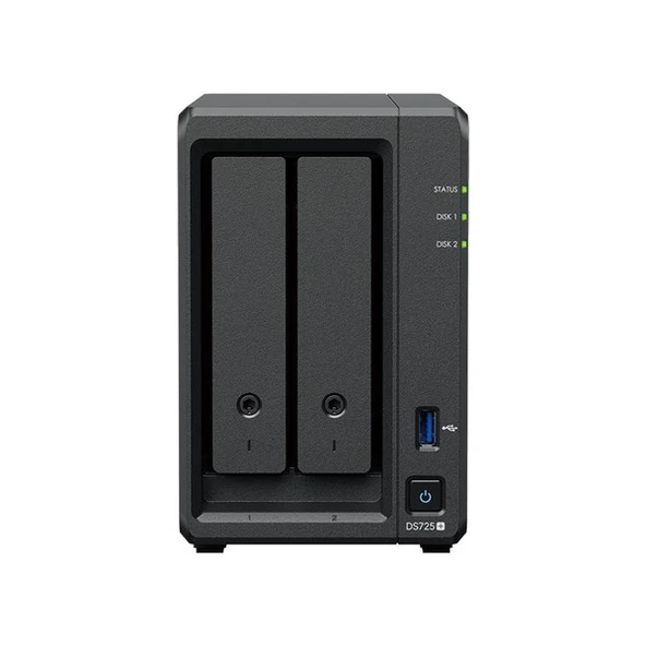 SYNOLOGY DS725 PLUS RYZEN 1600-4GB RAM- 2-diskli Nas Server (Disksiz) ürün görseli 1