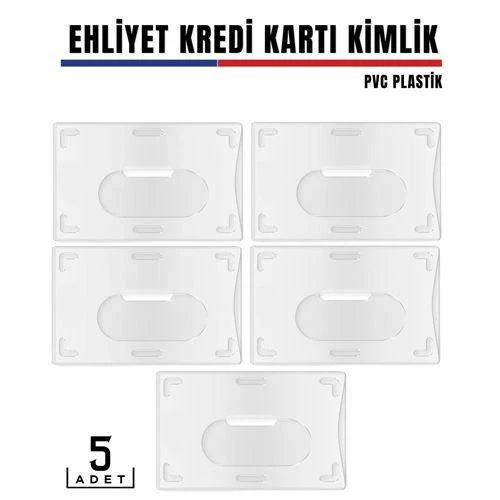 ModaCar 5 li Paket Ehliyet ve Kimlk Kart Koruyucu ürün görseli 1