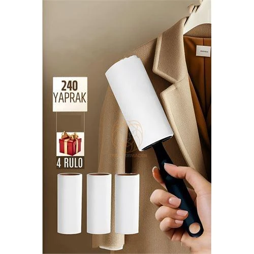 ModaCar Tüy Alıcı Rulo Tüy Toplayıcı 240 Yaprak 4 Top ürün görseli 1