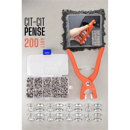 ModaCar Penseli Çıtçıt Seti 200 lü Paket ürün görseli 1
