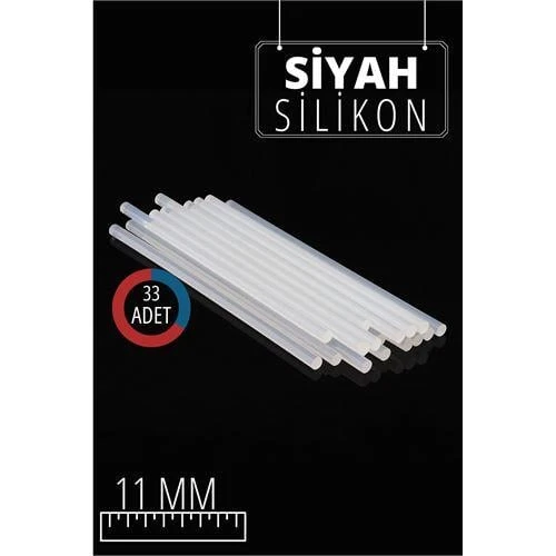 ModaCar 11 mm 33 Adet Sıcak Silikon ürün görseli 1