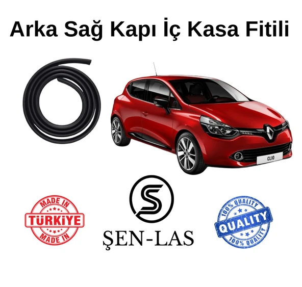 Renault Clio 4 hatcback Şen-Las Sağ Arka Kapı Fitili ŞL1103 ürün görseli 1