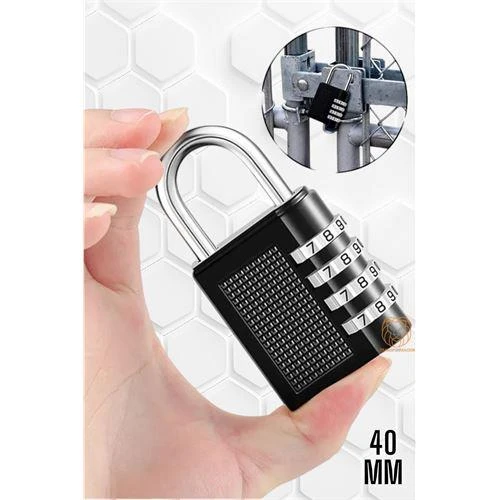 ModaCar Şifreli Asma Kilit 4 Kademe 40 mm ürün görseli 1
