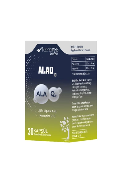 Referans Nutra Alaq 10 - 30 Kapsül ürün görseli 1