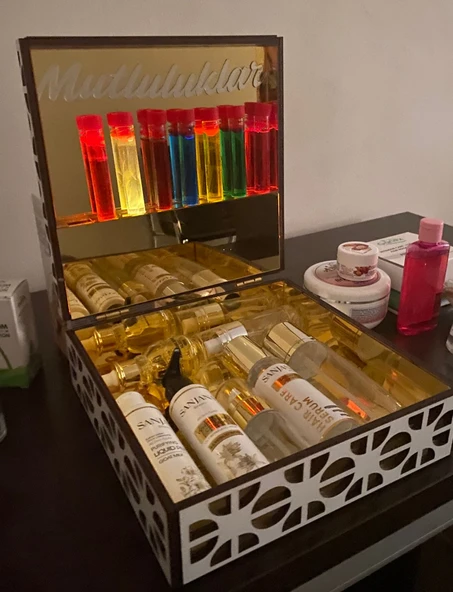 damat sandığı, kişisel bakım seti ve parfüm - Resim 4