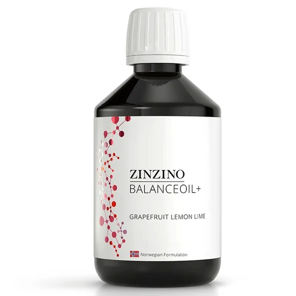 Zinzino Omega 3 - BalanceOil+ 300 ml Greyfurt Limon Lime ürün görseli 1