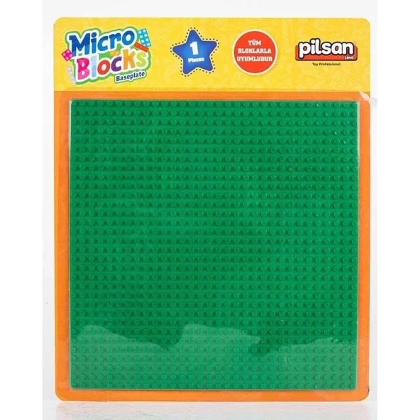Mey İthalat® 03 627  Micro Blok Oyun Tablası Yeşil ürün görseli 1
