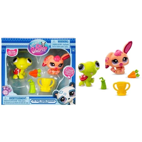 Mey İthalat® 0620 Pet Shop Minişler 2’li Figür Seti S2 ürün görseli 1