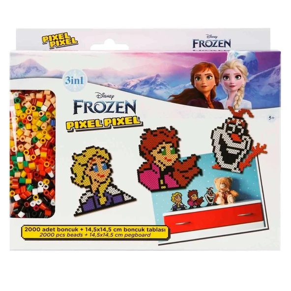 Mey İthalat® 3in1   Pixel Pixel Boncuk Aktivite ve Oyuncak Seti S00005168 ürün görseli 1